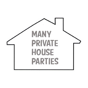 Many House Parties logo